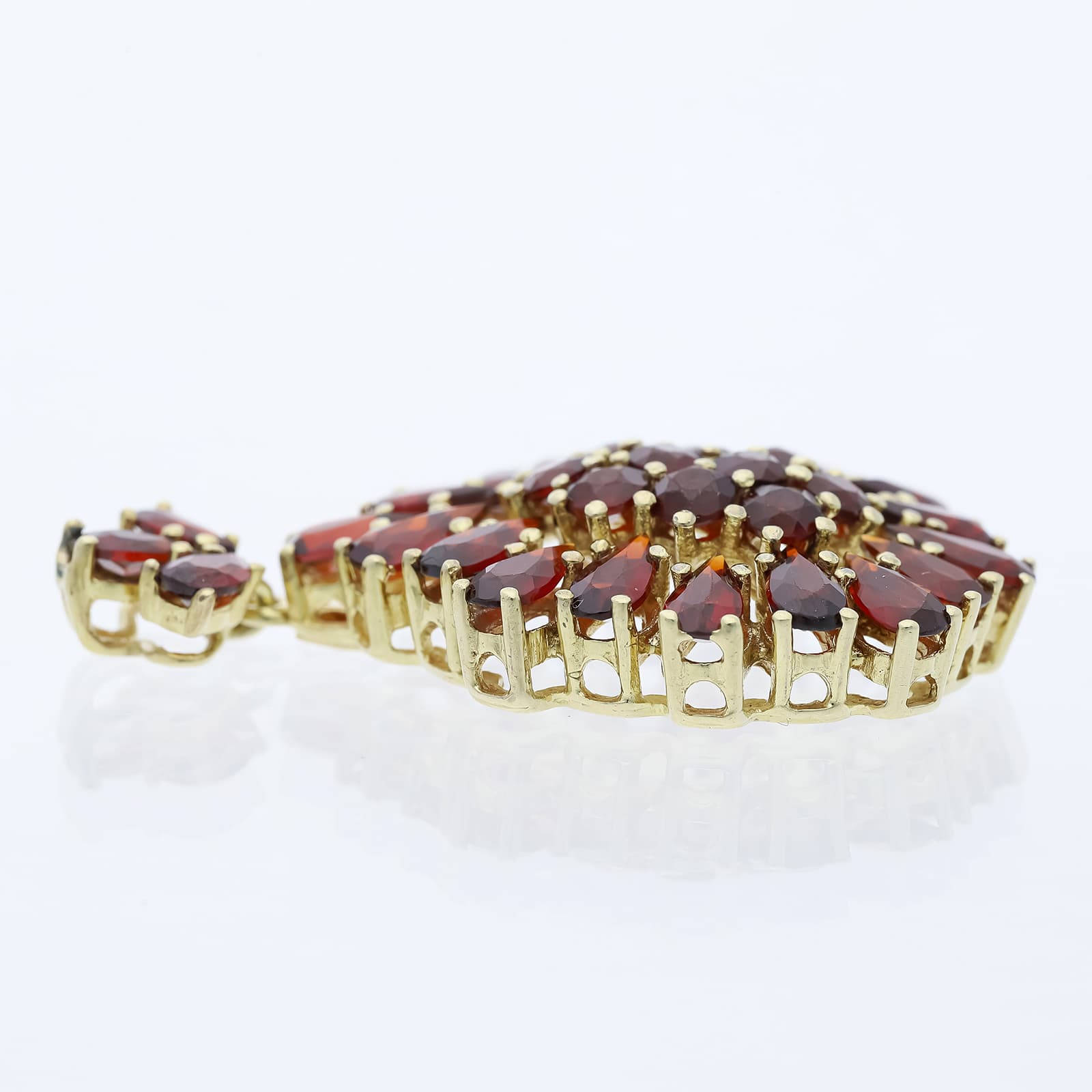 Anhänger+9,00+ct.+Granat+333+Gold+/+8+Karat - image 4