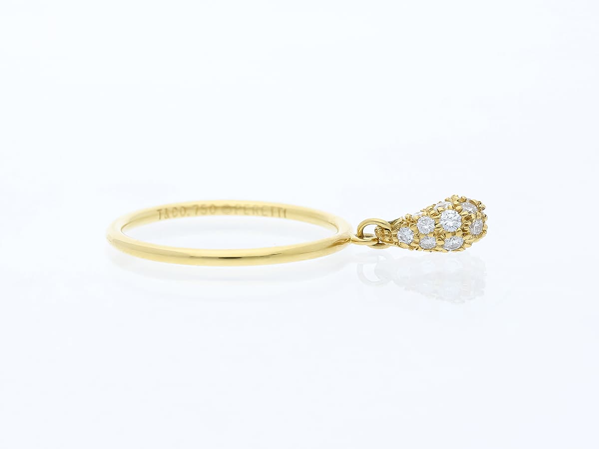 Tiffany+&+Co.+Ring+0,19+ct.+Diamanten+750+Gold+/+18+Karat - image 3