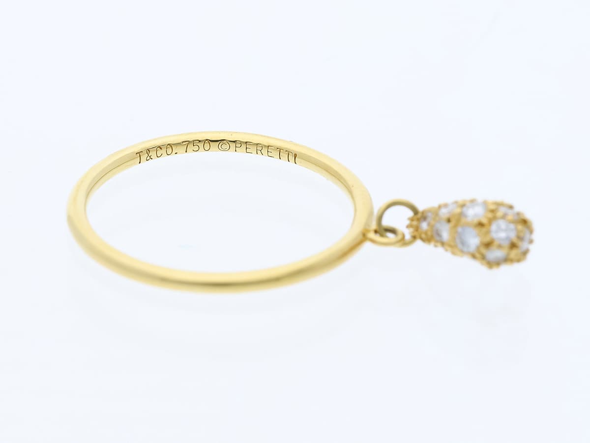 Tiffany+&+Co.+Ring+0,19+ct.+Diamanten+750+Gold+/+18+Karat - image 4