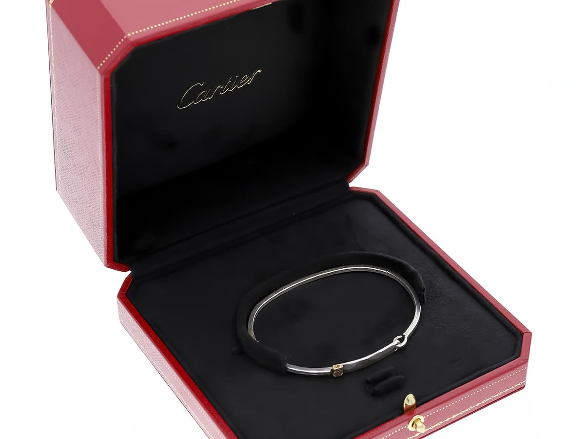 Cartier+Armreif+925+Silber+750+Gold+/+18+Karat+Original+Box - image 5