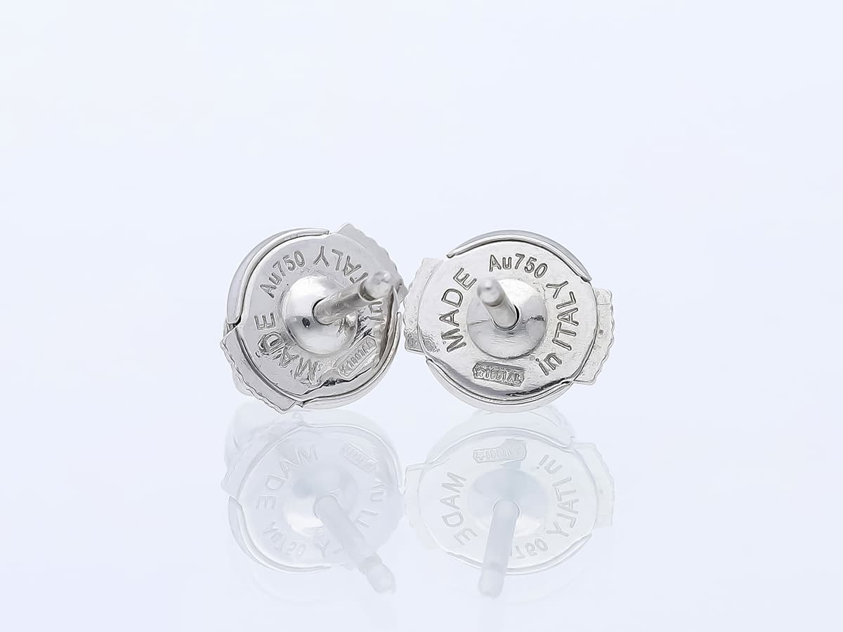 Pomellato+M'ama+non+M'ama+Ohrstecker+0,24+ct.+mehrere+Diamanten+750+/+18+Karat+Neu+Originalzertifikat+Zertifikat - image 5