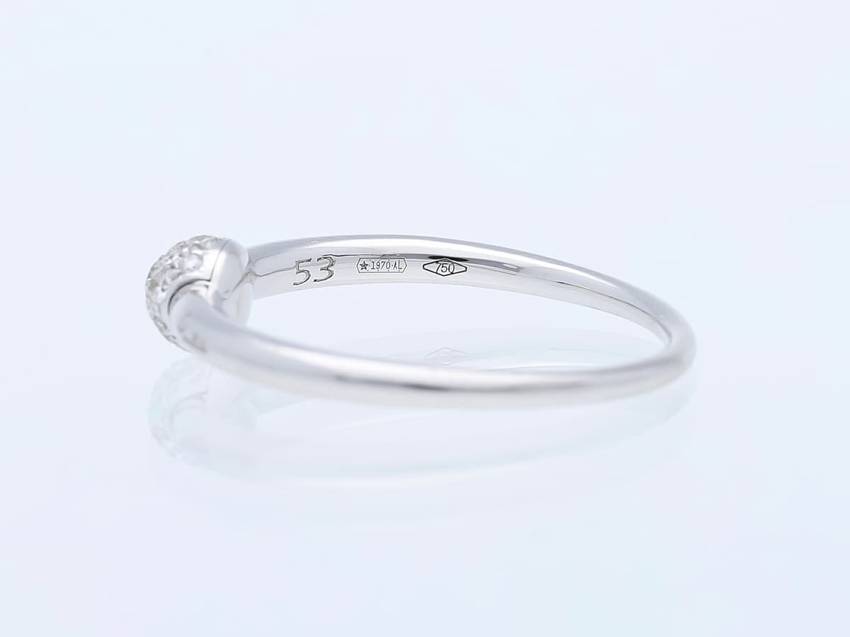 Pomellato+M'ama+non+M'ama+Ring+0,15+ct.+mehrere+Diamanten+750+/+18+Karat+Neu+Originalzertifikat+Zertifikat - image 5