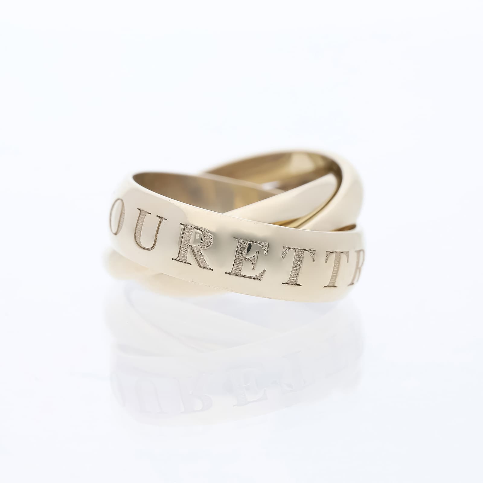 Cartier+Trinity+Amouret+Ring+750+Gold+/+18+Karat+Zertifikat - image 2