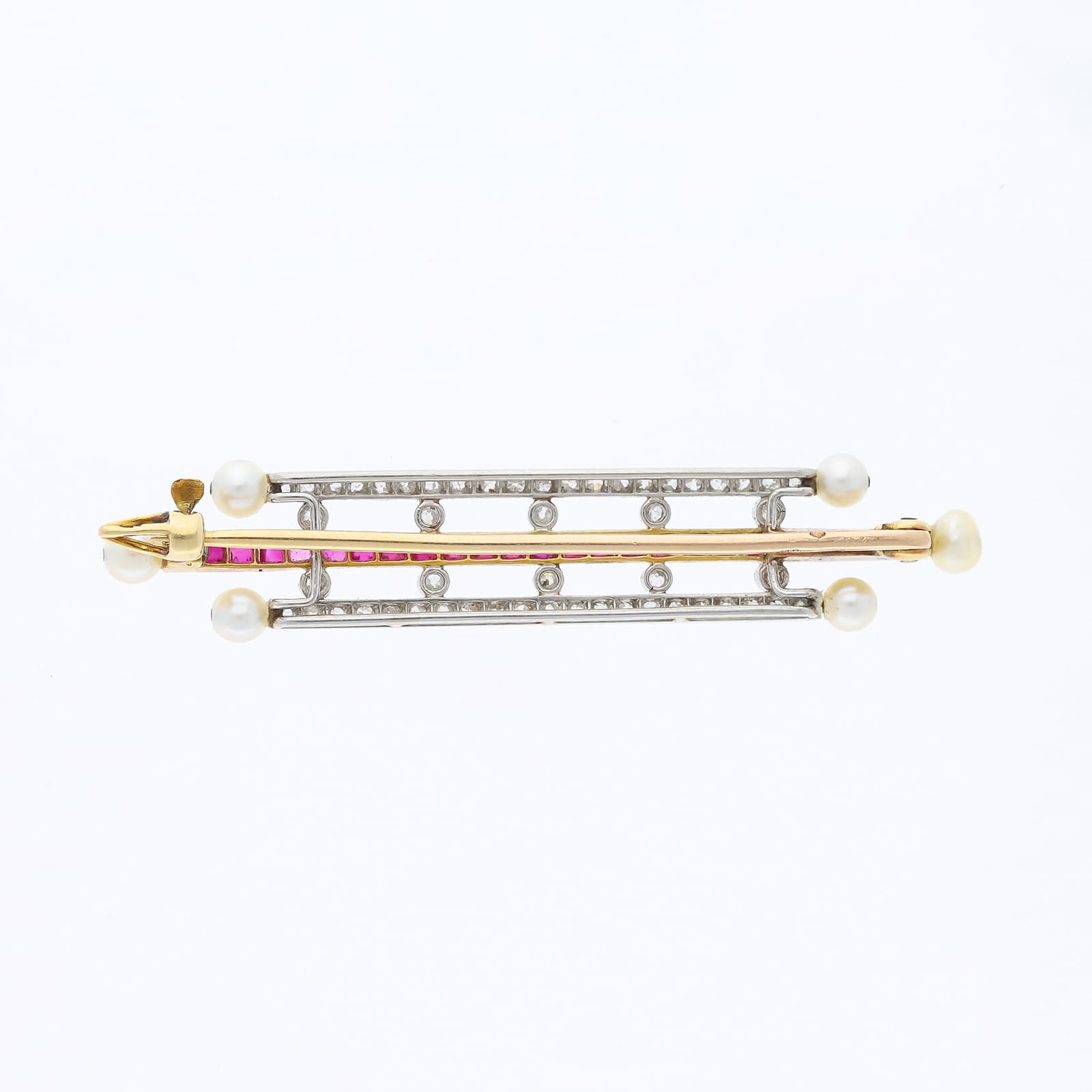 Cartier+Paris+Brosche+1,50+ct.+Rubin,+Diamanten+750+Gold+/+18+Karat - image 3