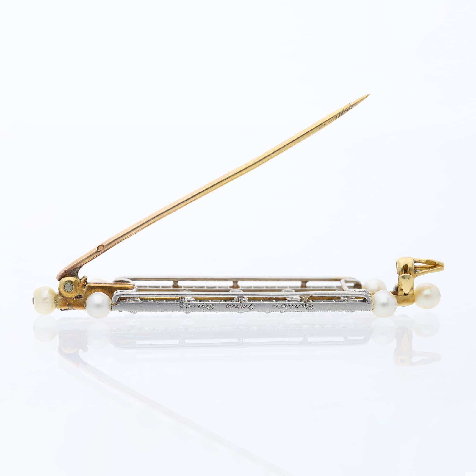 Cartier+Paris+Brosche+1,50+ct.+Rubin,+Diamanten+750+Gold+/+18+Karat - image 5