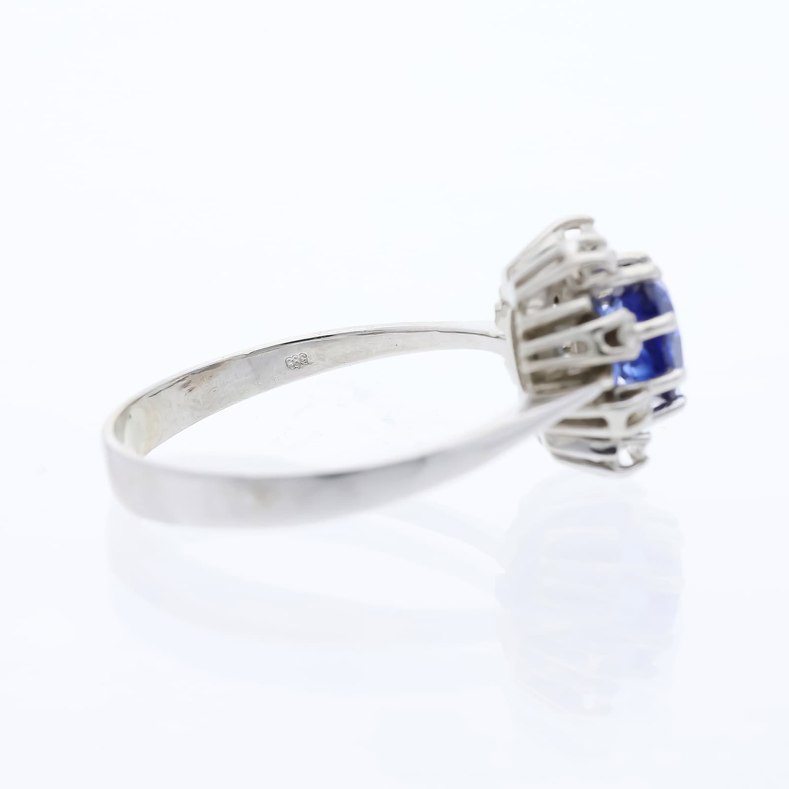 Ring+1,66+ct.+Saphir,+Diamanten+585+Gold+/+14+Karat - image 5