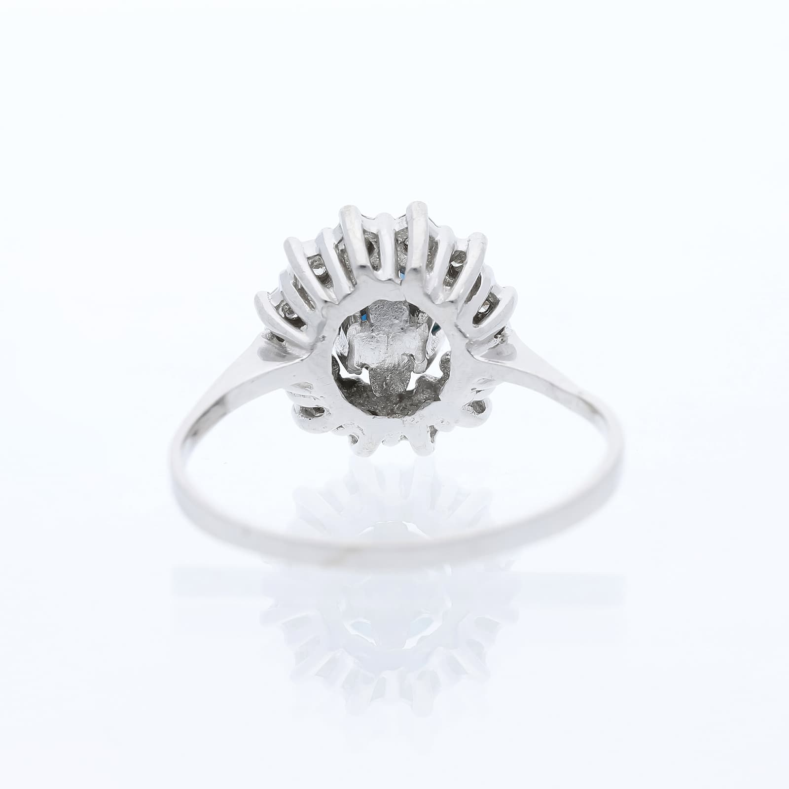 Ring+0,68+ct.+Saphir,+Diamanten+585+Gold+/+14+Karat - image 4