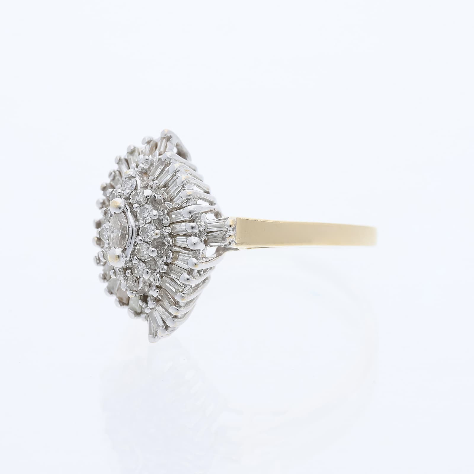 Ring+0,70+ct.+Diamanten+585+Gold+/+14+Karat - image 2