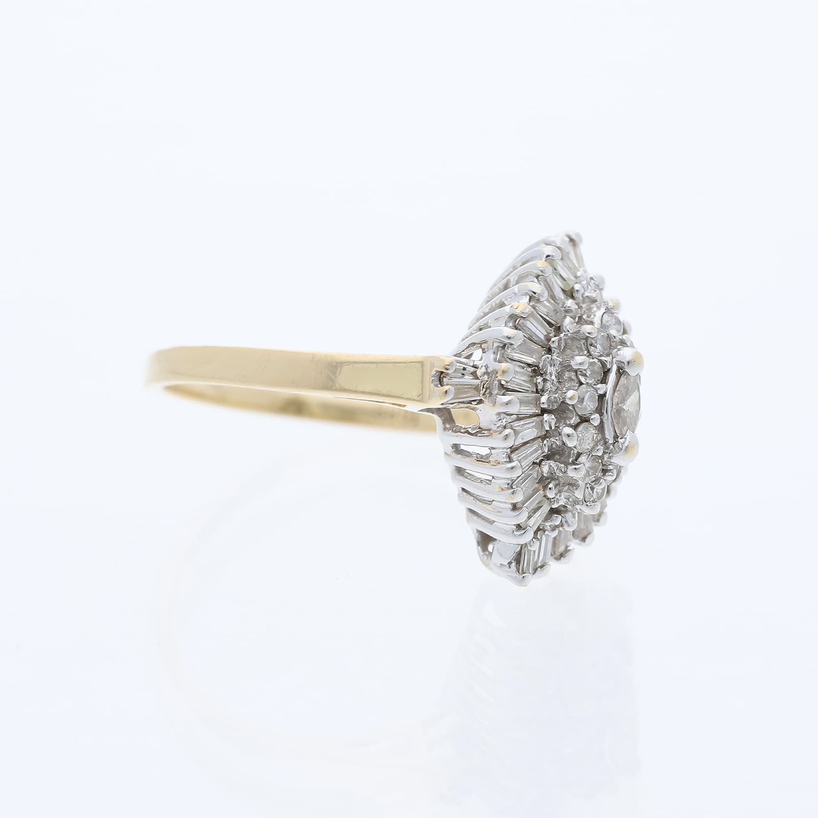 Ring+0,70+ct.+Diamanten+585+Gold+/+14+Karat - image 3