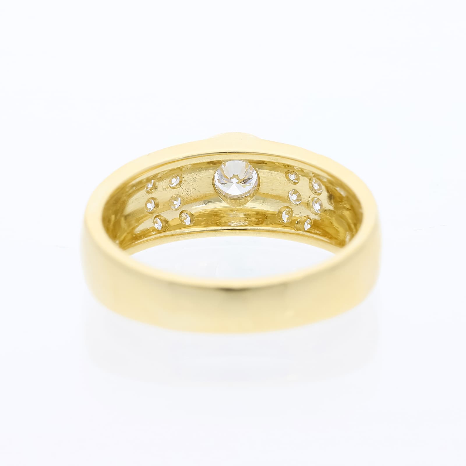 Ring+0,42+ct.+Diamant+750+Gold+/+18+Karat - image 4
