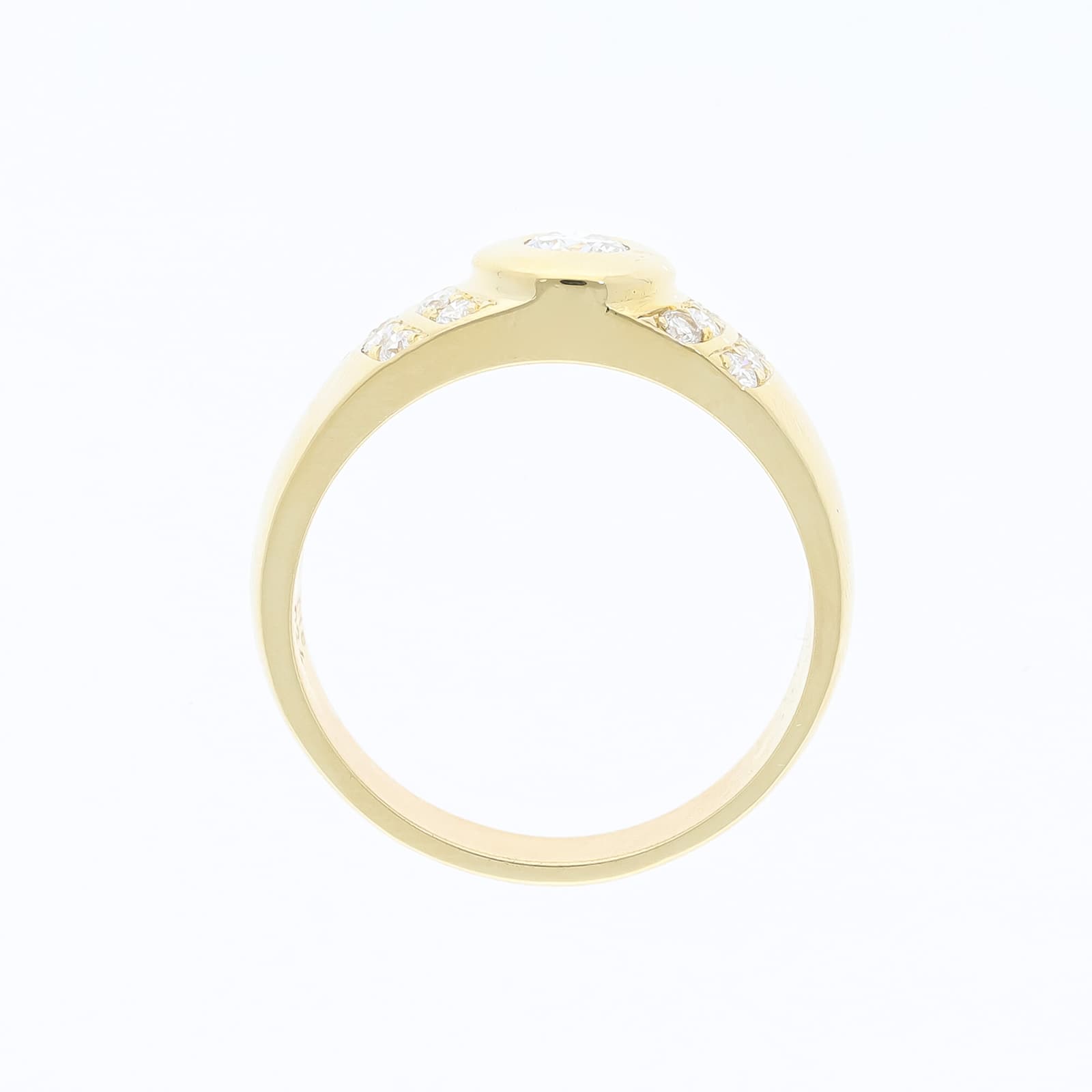 Ring+0,42+ct.+Diamant+750+Gold+/+18+Karat - image 5