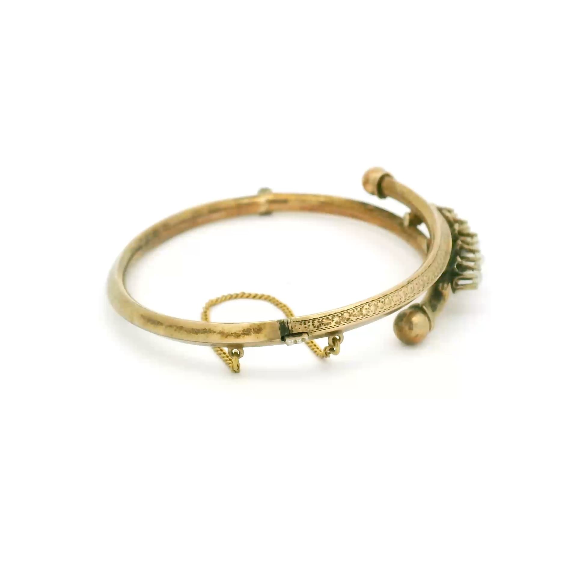 Antikes+Armband+mit+Ornamentdekor,+Frankreich,+um+1880–1900 - image 4