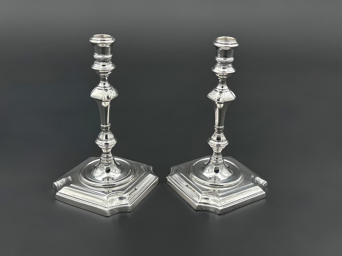 2+Cartier+Kerzenhalter,+Sterling+Silber,+244+Gramm - image 3