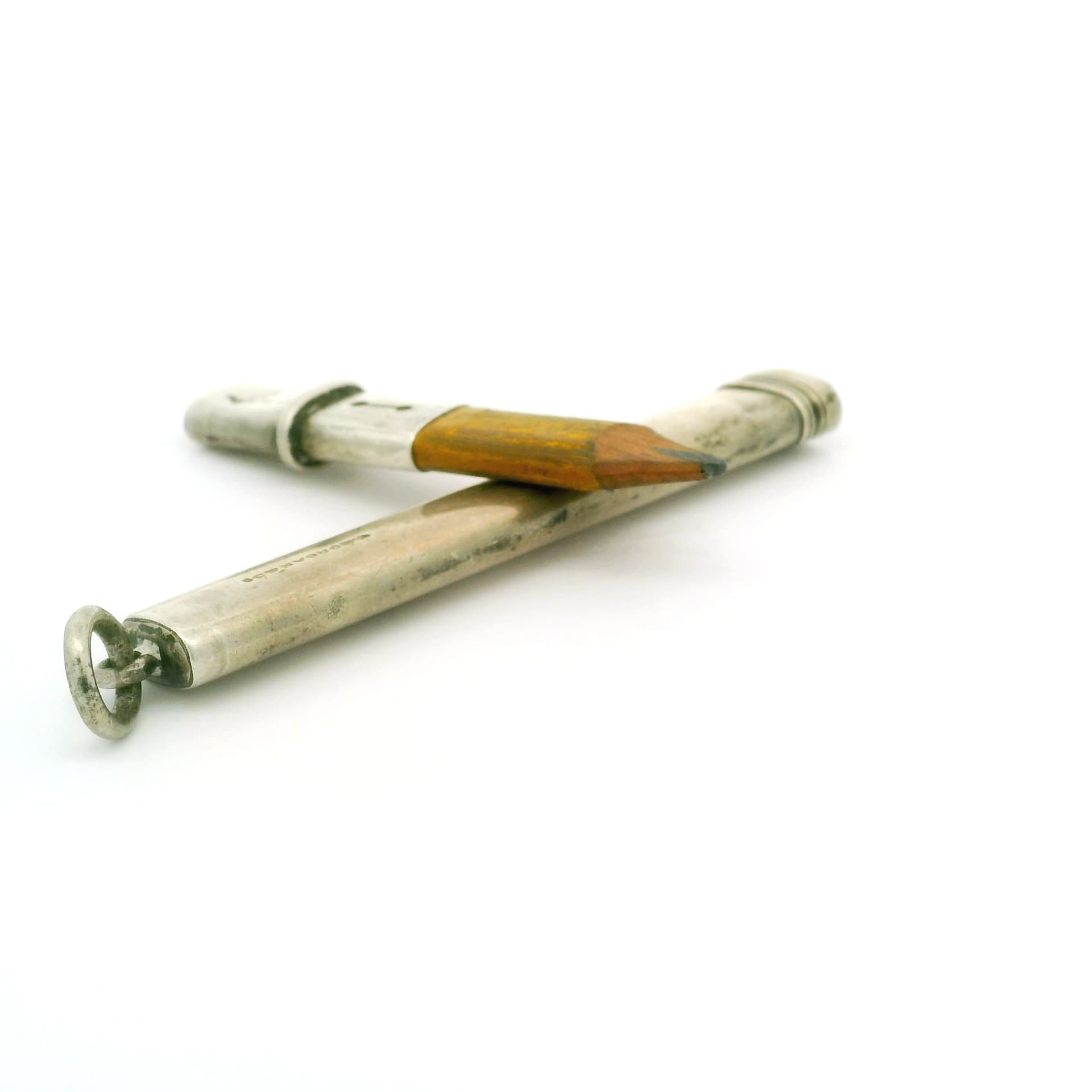 S.+Mordan+&+Co.,+London+–+Sterling+Silber+Bleistift,+datiert+1875 - image 2