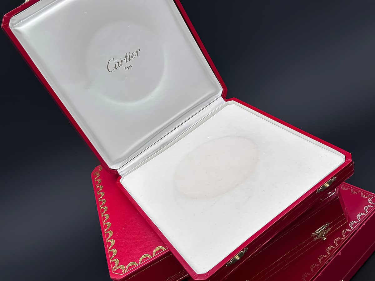 4+originale+Cartier+Collier+Schmuckboxen+&+Etuis - image 5
