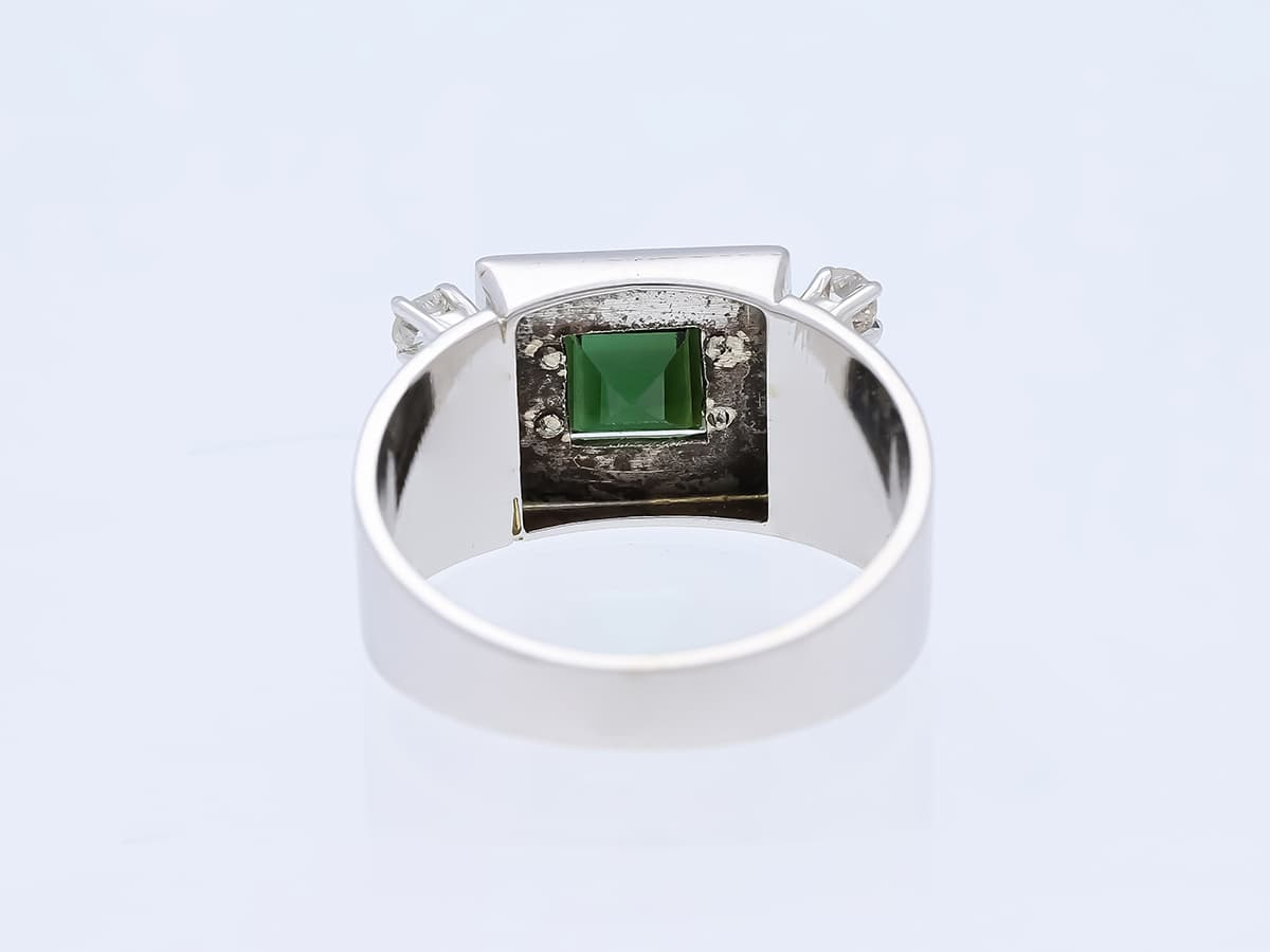 Ring+1,15+ct.+Turmalin,+Diamanten+585+Gold+/+14+Karat - image 4