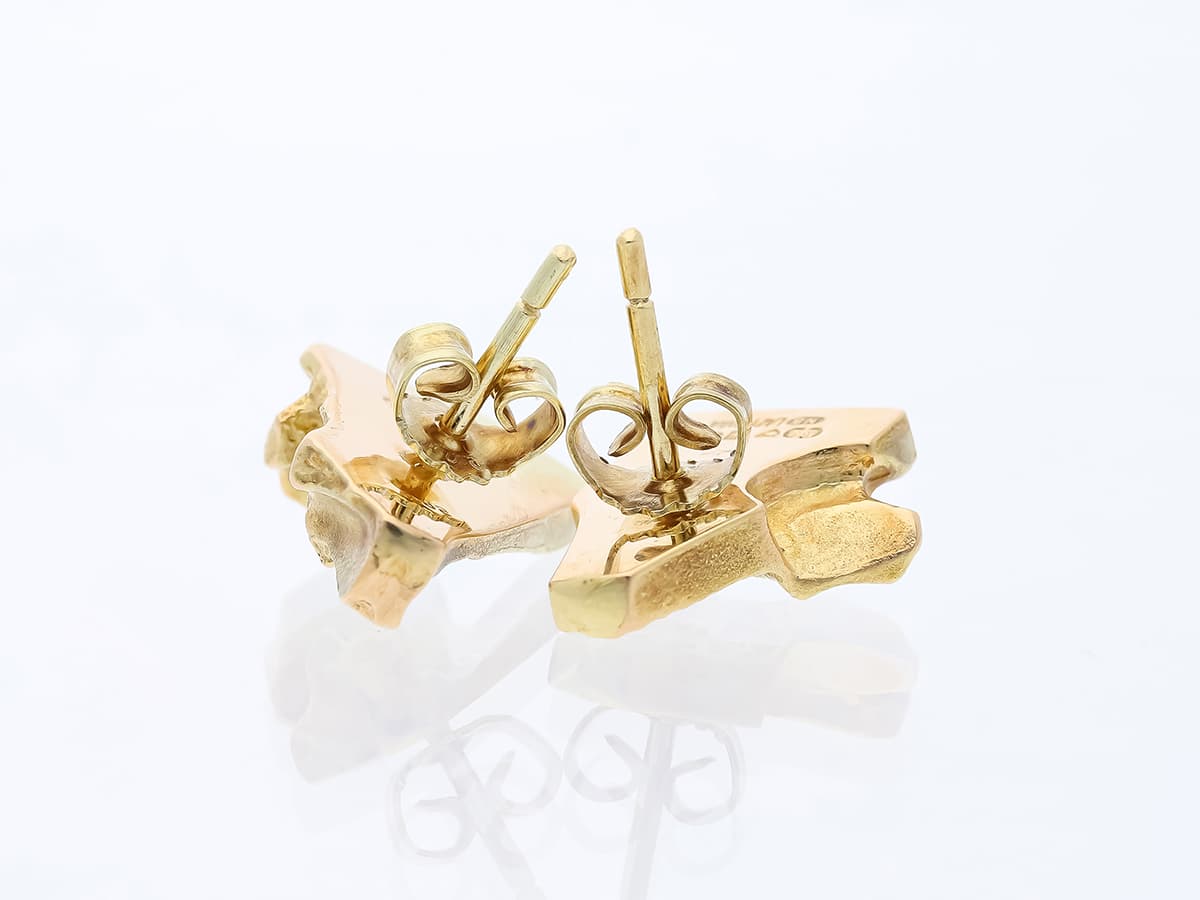 Lapponia+Ohrstecker+nicht+zutreffend+585+Gelbgold+14+kt. - image 4