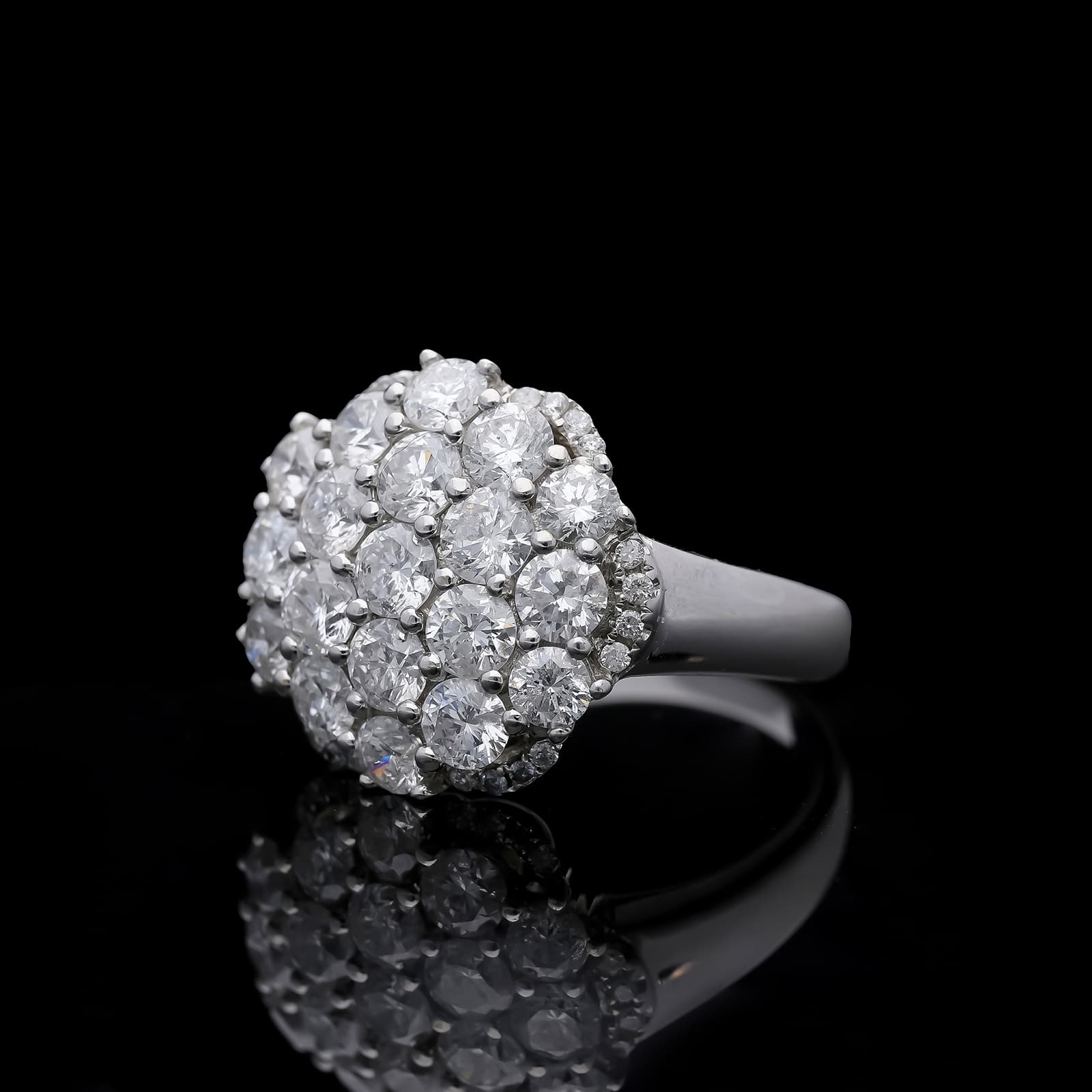 Ring+2,60+ct.+Diamanten+750+Weißgold+18+kt. - image 2
