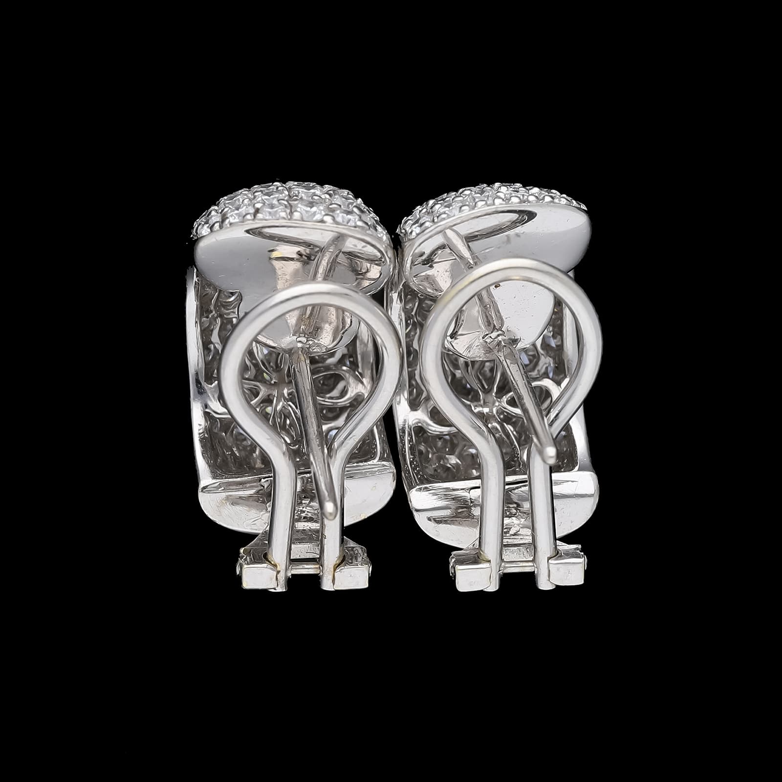 Wempe+Ohrringe+3,07+ct.+Diamanten+750+Weißgold+18+kt.+Originalzertifikat+Zertifikat - image 2