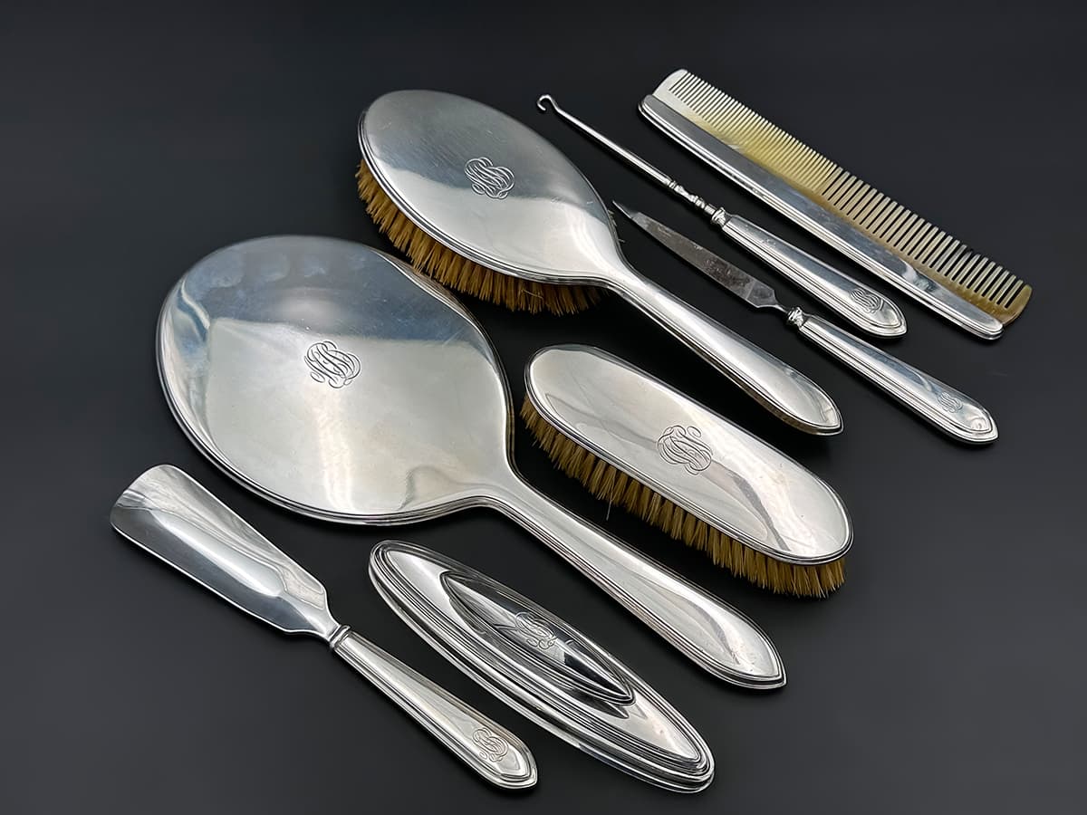 Cartier+Beauty+Set:+Sterling+Silber,+8+tlg,+996+Gramm - image 2