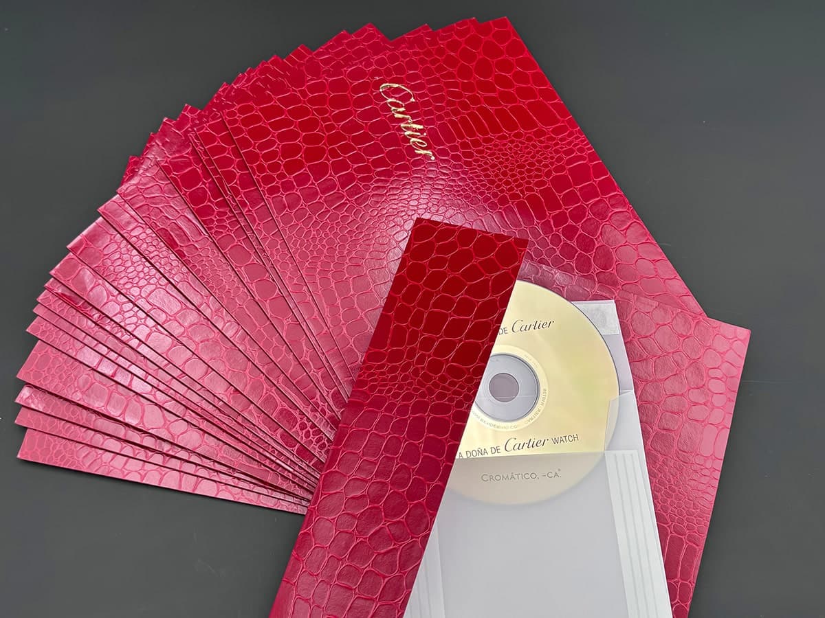 17+originale+Cartier+Uhrenkarten+inkl.+CD - image 5