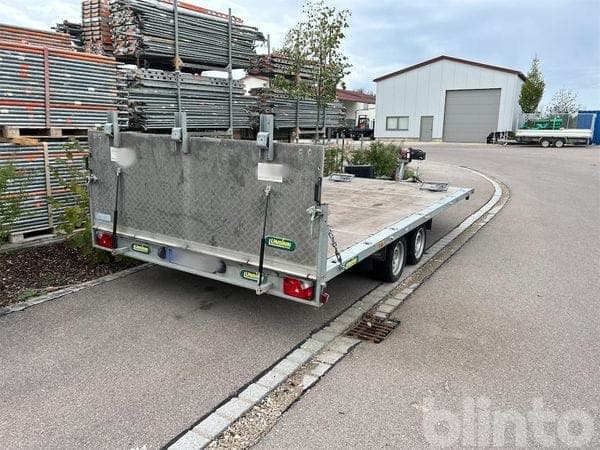 Car trailer 2014 Unsinn universal transporter with ramp
