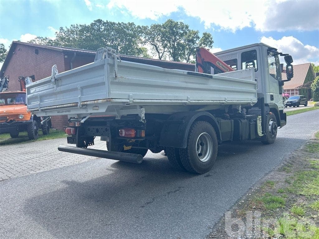 Dreiseitenkipper mit Ladekran IVECO ML75E16 (2012) + Meiller Aufbau + Palfinger PK 4200 A - image 4