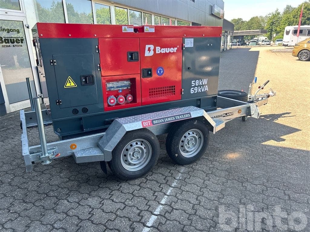 Generator Bauer GFS-50 kW with PKW trailer (2026) - image 5