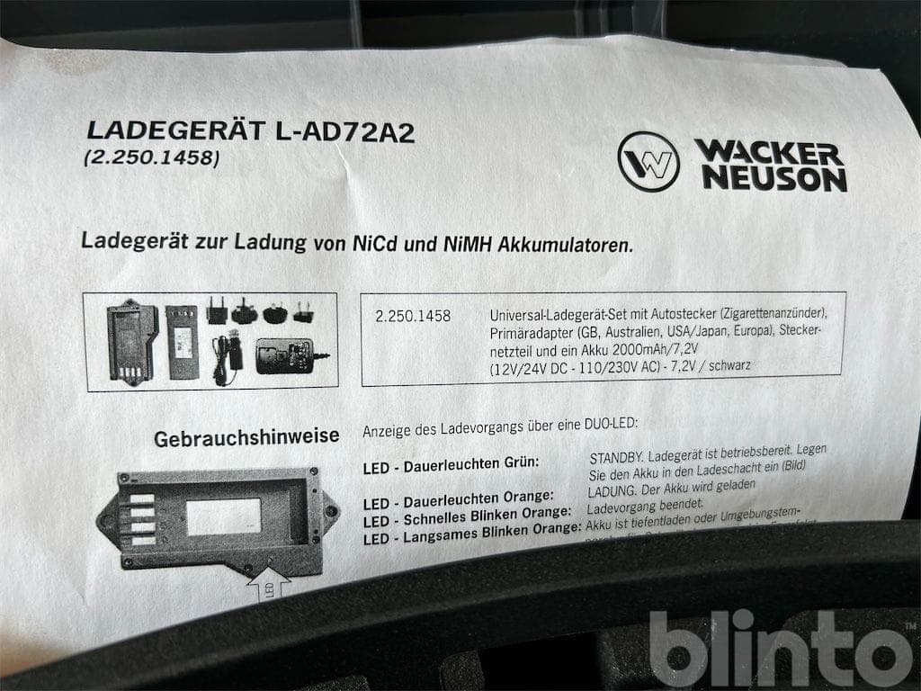 Radio control for Wacker Neuson vibrating plate - image 4