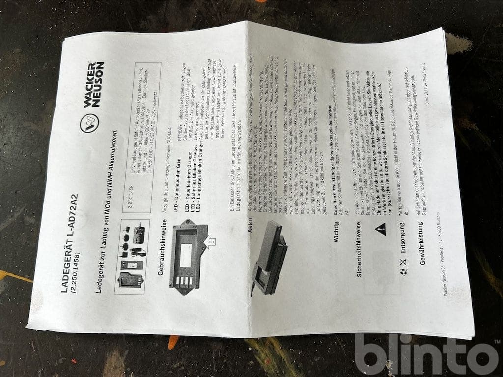 Radio control for Wacker Neuson vibrating plate - image 5