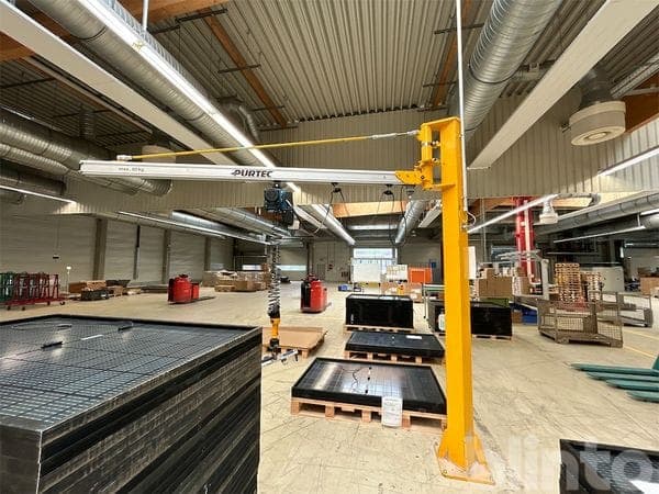 PURTEC SSK-K column swivel crane (2016)