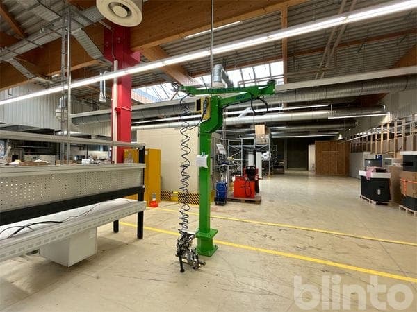 Column swivel crane with lifting aid Scaglia Indeva Liftronic E80CL (2021)
