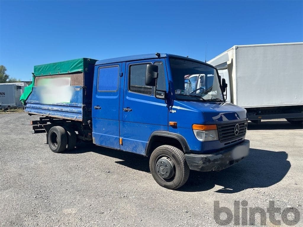 Truck-kipper Mercedes-Benz Vario 614 double cabin (2001) - image 2