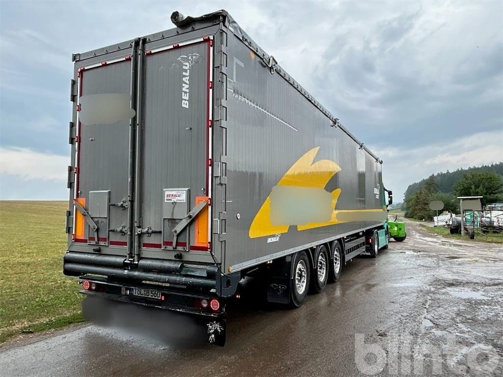semi-trailer push-bottom Benalu 3-axle saddle trailer (2022) - image 3