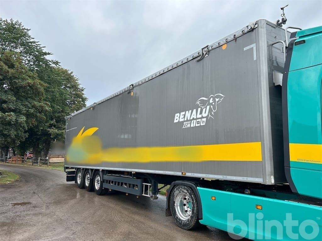 semi-trailer push-bottom Benalu 3-axle saddle trailer (2022) - image 2