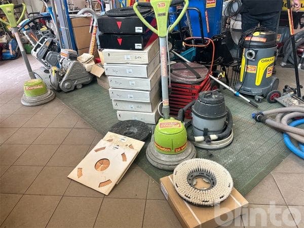 Floor grinding machine Wolff TANGO incl. accessories