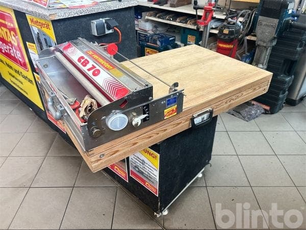Tapofix CB 70 with tapered table