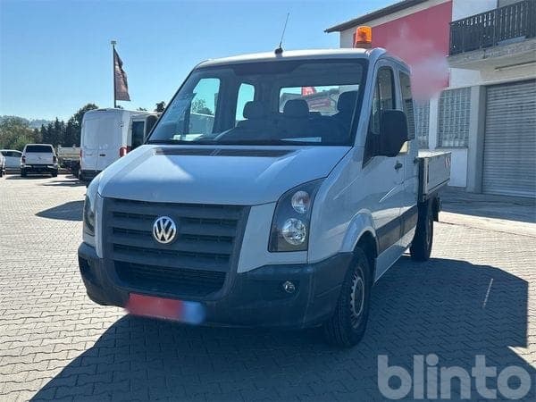 Pritsche double cabin Volkswagen Crafter TDI (2010)