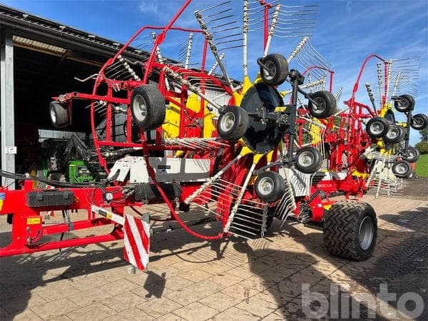 Four-rotor rake Pöttinger TOP 1252 C S-LINE
