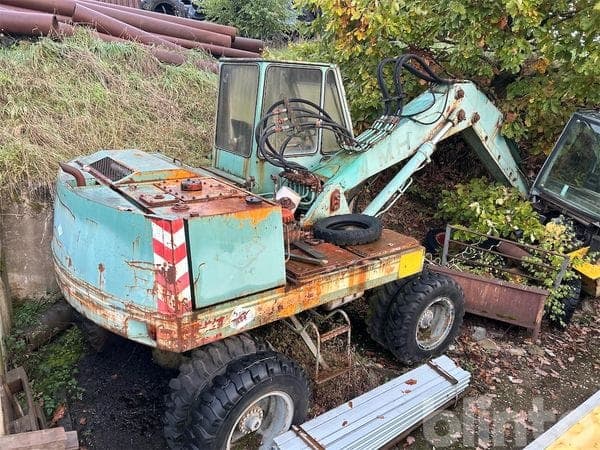 Mobile Excavator Orenstein & Koppel (O&K) MH 4 (Spare Parts Carrier, Year 1976)
