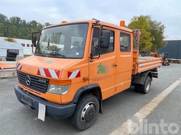 Truck tipper open box Mercedes-Benz 815 D with tilt function without TÜV (2006)