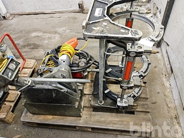 PE welding system OMICRON PSO 725 (2001)