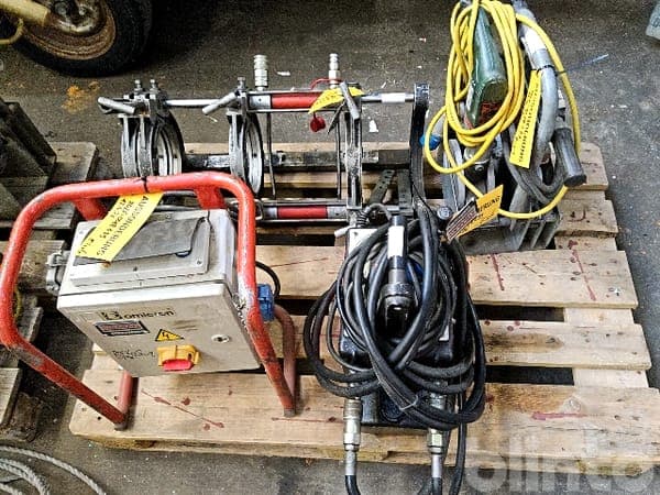PE welding plant Omicron PSO 719 (2001)