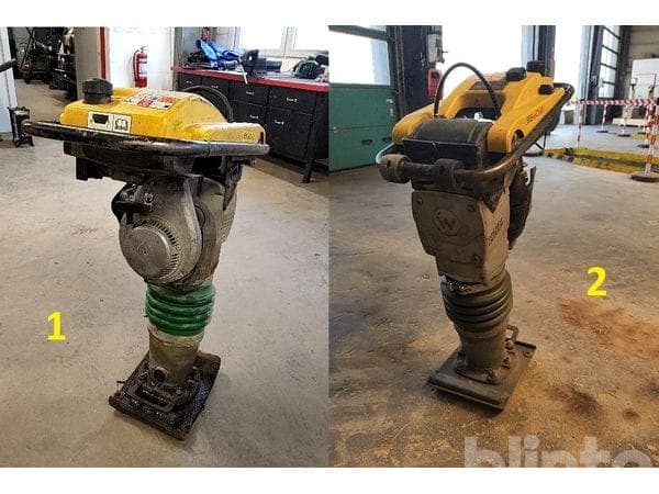 Stamper package 2xBS60 Wacker Neuson BS 60-2 (2009/2017)