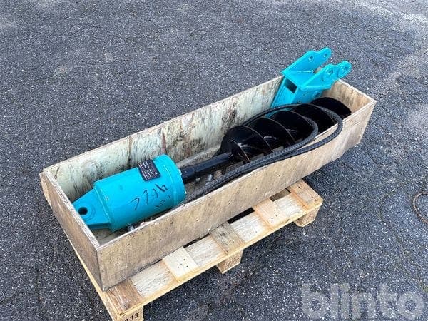 Hydraulic ground drill KA20 for mini excavators 0,6–2 t (unused)