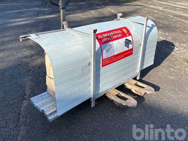Metal Carport JD Industrial (unused, 4,42 × 2,97 m)