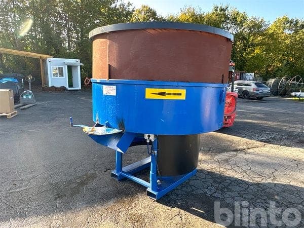 Compulsory mixer CMC Metal with container increase (unused)