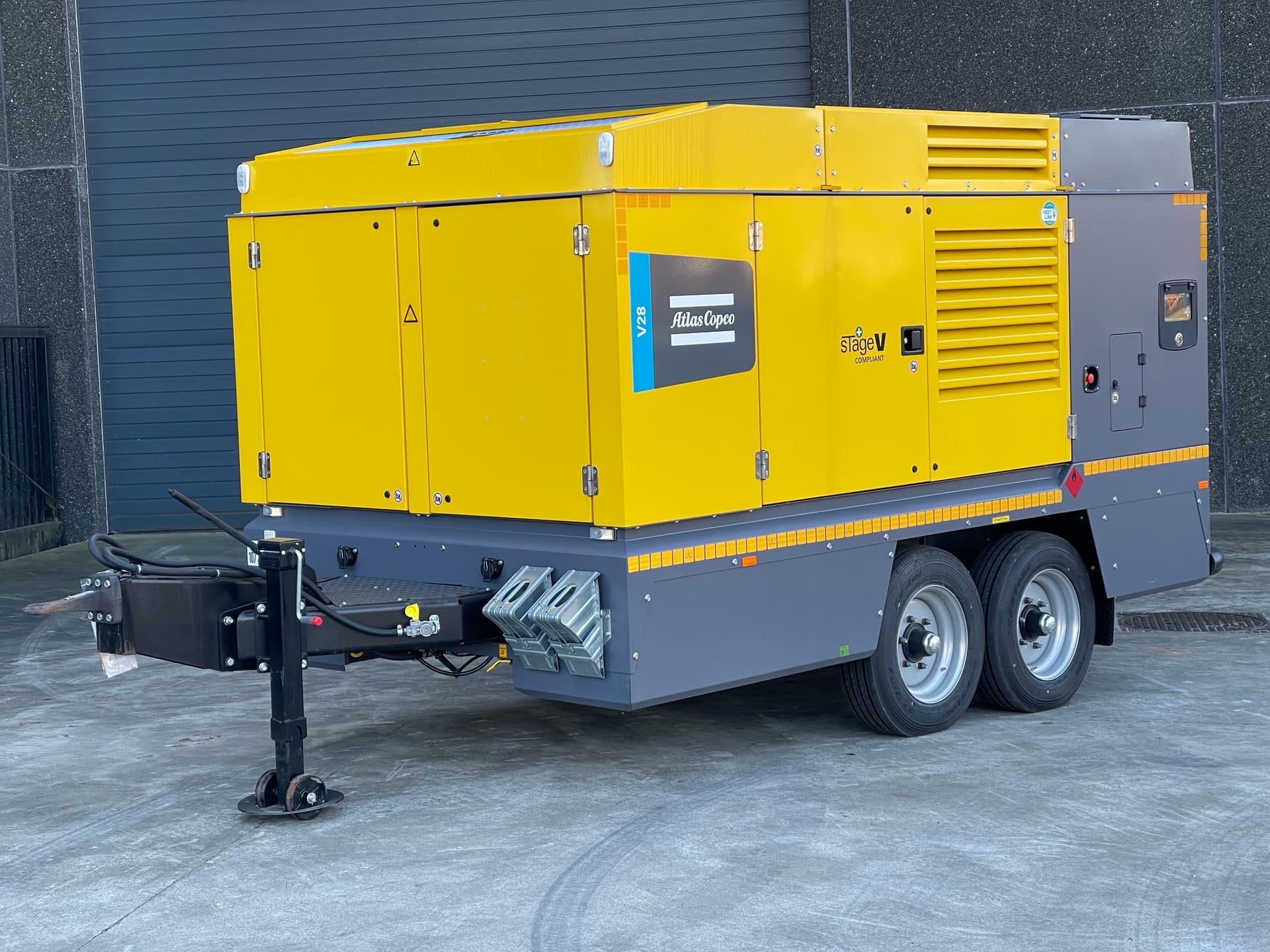 Power generators, portable compressors, and light towers