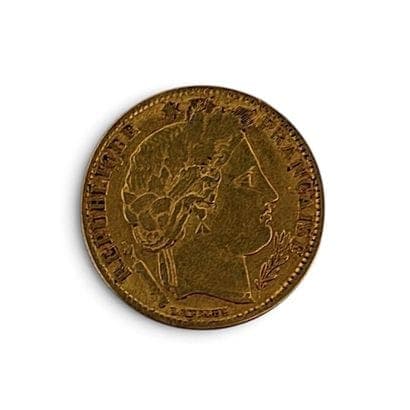 VENTE ONLINE : Bijoux & Numismatique