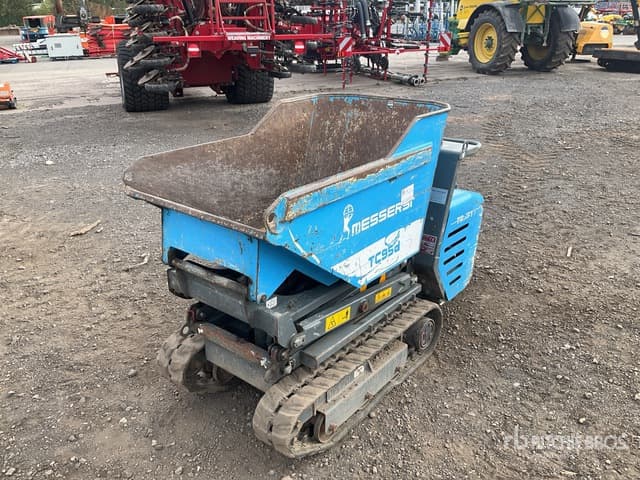 2021 Messersi TC95d Stand-On Hi-Tip Mini Crawler Dumper
